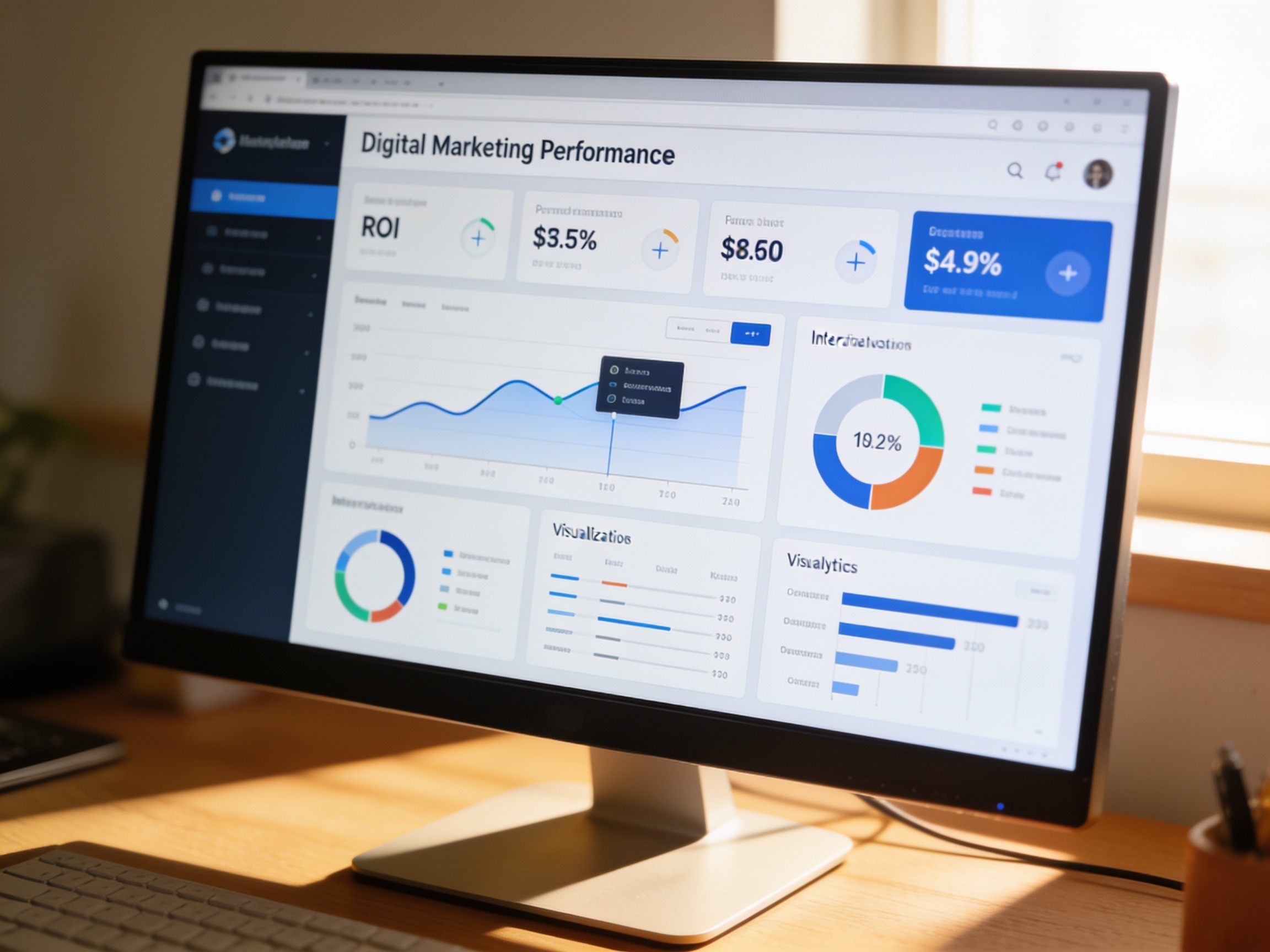 Analytics screen